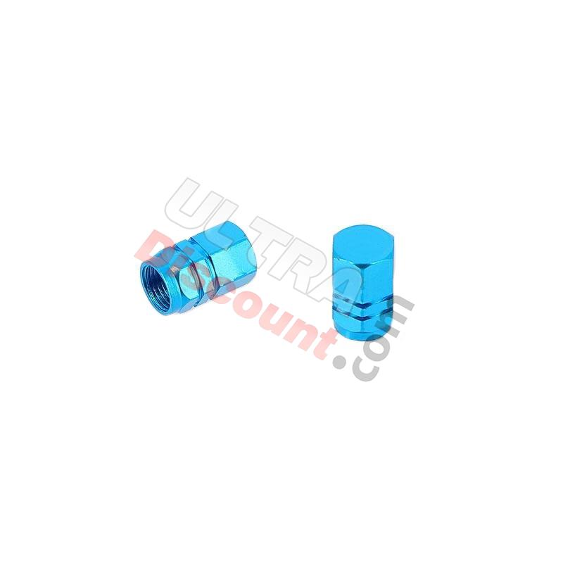 Paar Ventilkappen blau, Citycoco Ersatzteile