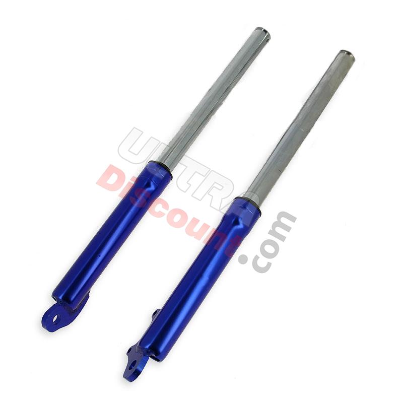 Gabelholme für pocket bike cross Blau (Typ 1), Pocket Cross Teile