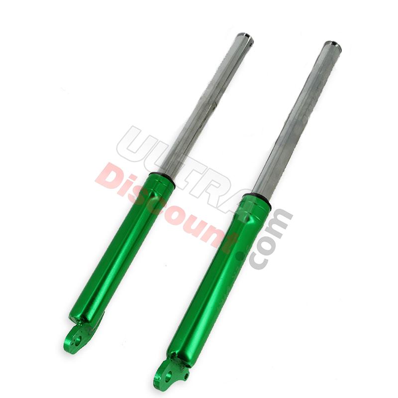 Gabelholme für pocket bike cross grün (Typ 1), Pocket Cross Teile