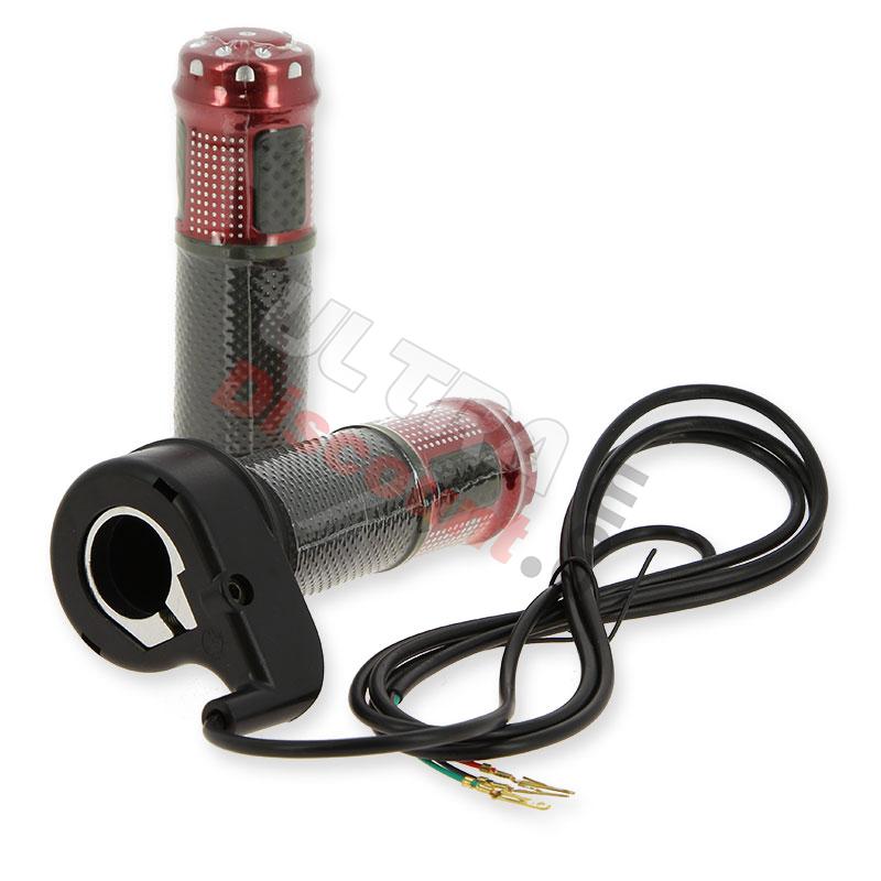 Elektrisches Gasgriff-Set ATV bigfoot Rot, ATV-Teile Elektrische CRZ Elektrisches Gasgriff-Set ATV bigfoot Rot, ATV-Teile Elektrische CRZ