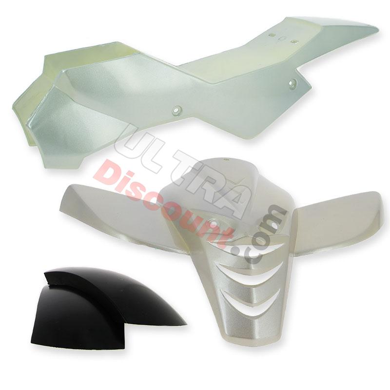 Verkleidung für pocket quad, metallgrau Typ2, Pocket quad Teile