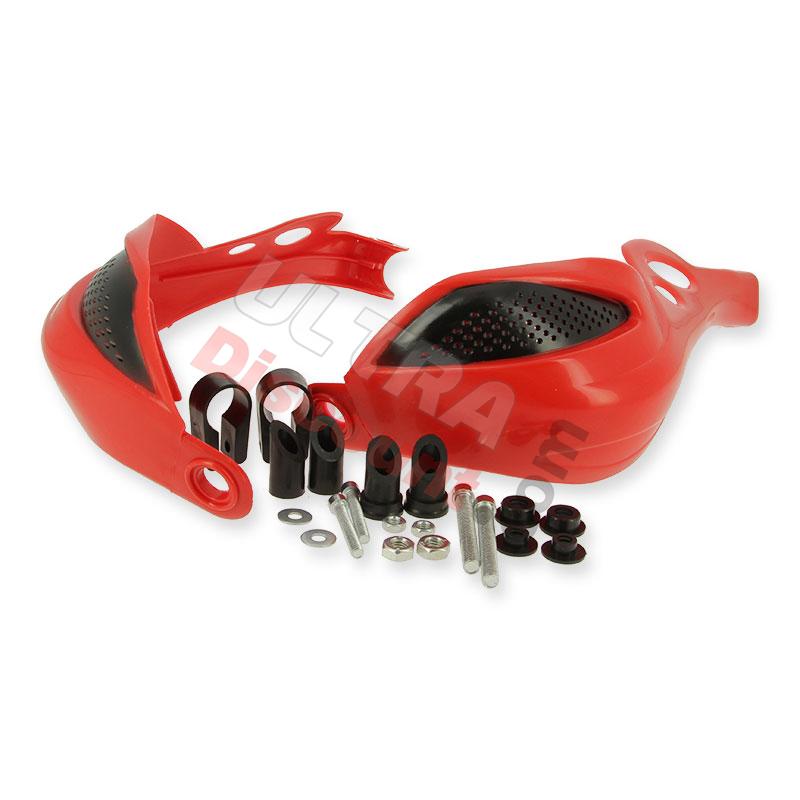 Handprotektor, Rot und schwarz für Shineray 250 STIXE ST9E, Ersatz Shineray 250 STIXE ST9E Handprotektor, Rot und schwarz für Shineray 250 STIXE ST9E, Ersatz Shineray 250 STIXE ST9E
