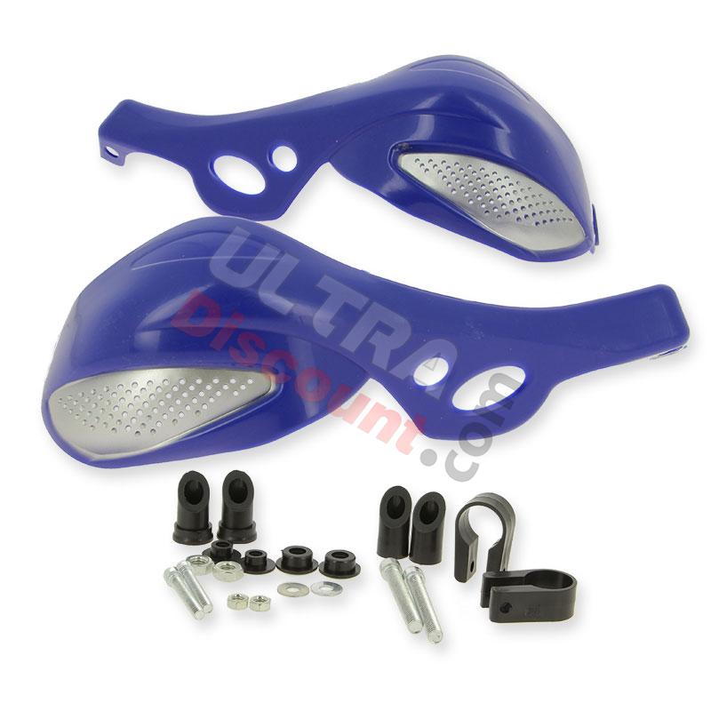 Handprotektor, blau grau für Chinese ATV 200ccm, Ersatz Chinese Quad 200ccm Handprotektor, blau grau für Chinese ATV 200ccm, Ersatz Chinese Quad 200ccm