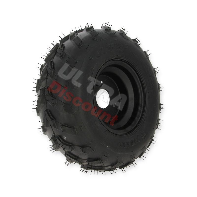 Rechtes Rad 16x8-7 komplett für Mini Quad (Type 2), ATV-Teile Elektrische CRZ Rechtes Rad 16x8-7 komplett für Mini Quad (Type 2), ATV-Teile Elektrische CRZ
