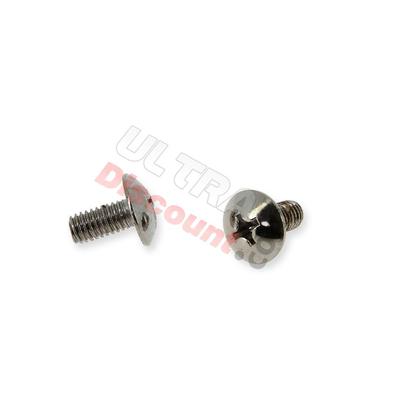 2 Verkleidungsschrauben M6x12 für Mini Citycoco (chrom), Mini Citycoco Ersatzteile