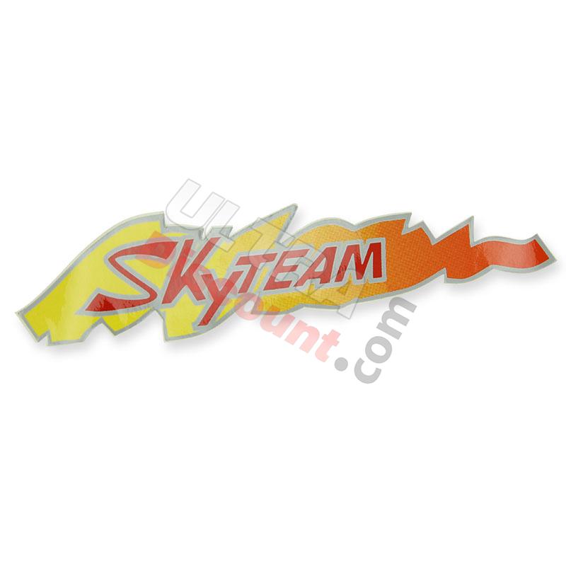 SkyTeam-Aufkleber für Skymax (gelb-orange-rot), Teile Dax Skymax