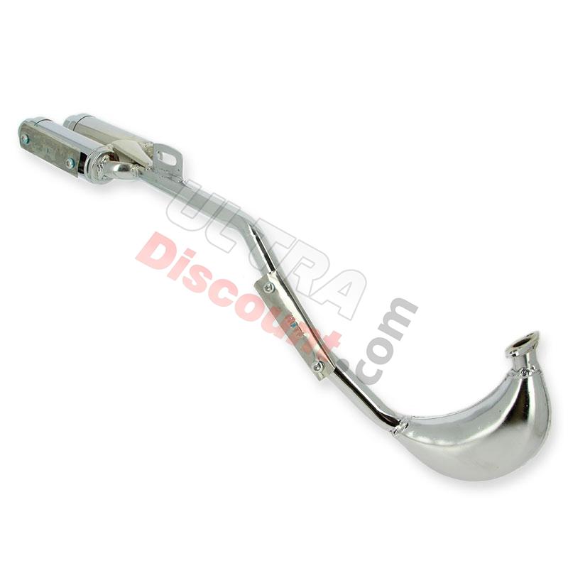 Auspuff mit Doppeldämpfer für Pocket Bike Cross (type2), Pocket Cross Teile
