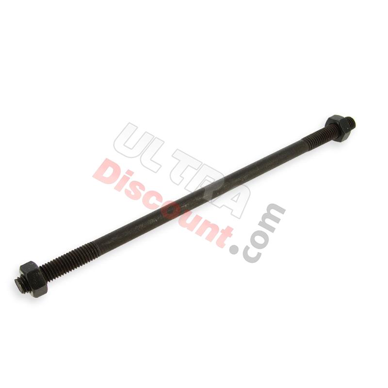 Achse Hinterrad 10x230mm + Muttern amerikanischer Schritt für pocket bike, Ersatzteile Pocket bike