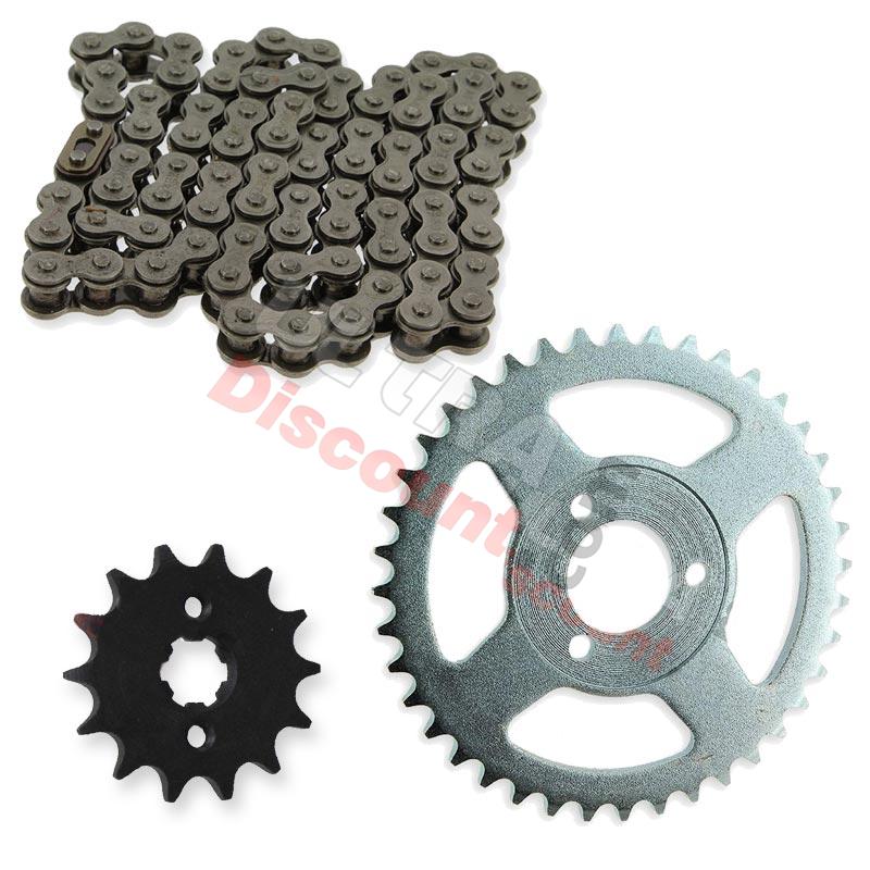 Getriebesatz Kette + Ritzel für Skymini monkey 8-Zoll ST50-8/8A, Teile Skymini Monkey Gorilla Getriebesatz Kette + Ritzel für Skymini monkey 8-Zoll ST50-8/8A, Teile Skymini Monkey Gorilla