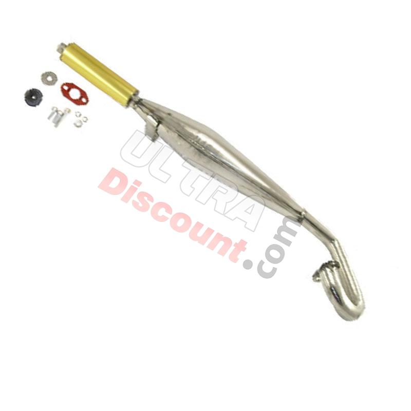 Auspuff Tuning Edelstahl, gold, für pocket quad (Typ 1), Pocket quad Teile
