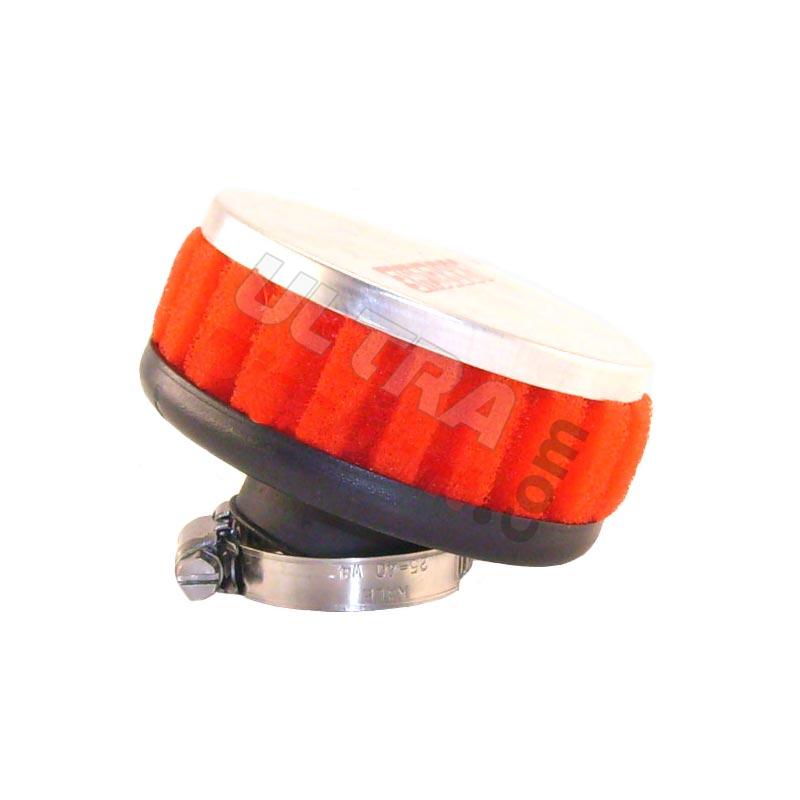Luftfilter, rot, Hochleistung, Typ C (28 mm), Teile Pockets Polini 911 GP3 Luftfilter, rot, Hochleistung, Typ C (28 mm), Teile Pockets Polini 911 GP3