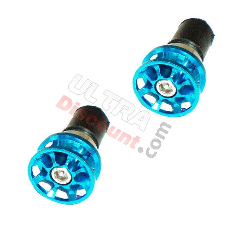 Lenkerschutz, blau (Typ 3), Teile Pocket Bike ZPF Lenkerschutz, blau (Typ 3), Teile Pocket Bike ZPF