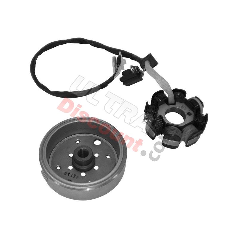 Stator + Magnetzünder Skooter Baotian BT49QT-11, Ersatzteile Baotian BT49QT-11 Stator + Magnetzünder Skooter Baotian BT49QT-11, Ersatzteile Baotian BT49QT-11