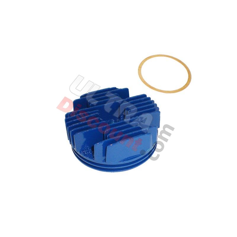 Zylinderkopf Racing, blau (Typ A), Pocket quad Teile Zylinderkopf Racing, blau (Typ A), Pocket quad Teile