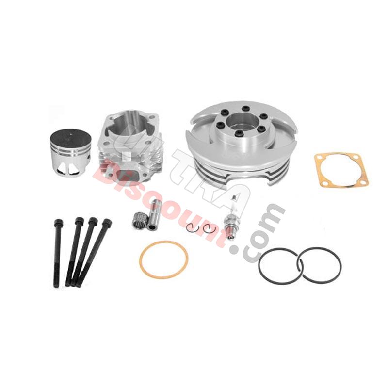 Kit 53 ccm 4 Schleusen, Bolzen 12 mm, alu (Typ C), Ersatzteile Pocket bike Kit 53 ccm 4 Schleusen, Bolzen 12 mm, alu (Typ C), Ersatzteile Pocket bike