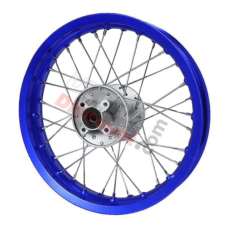 Felge hinten 12'', blau, für dirt bike (Typ 1), Ersatzteile Dirt bike Felge hinten 12'', blau, für dirt bike (Typ 1), Ersatzteile Dirt bike