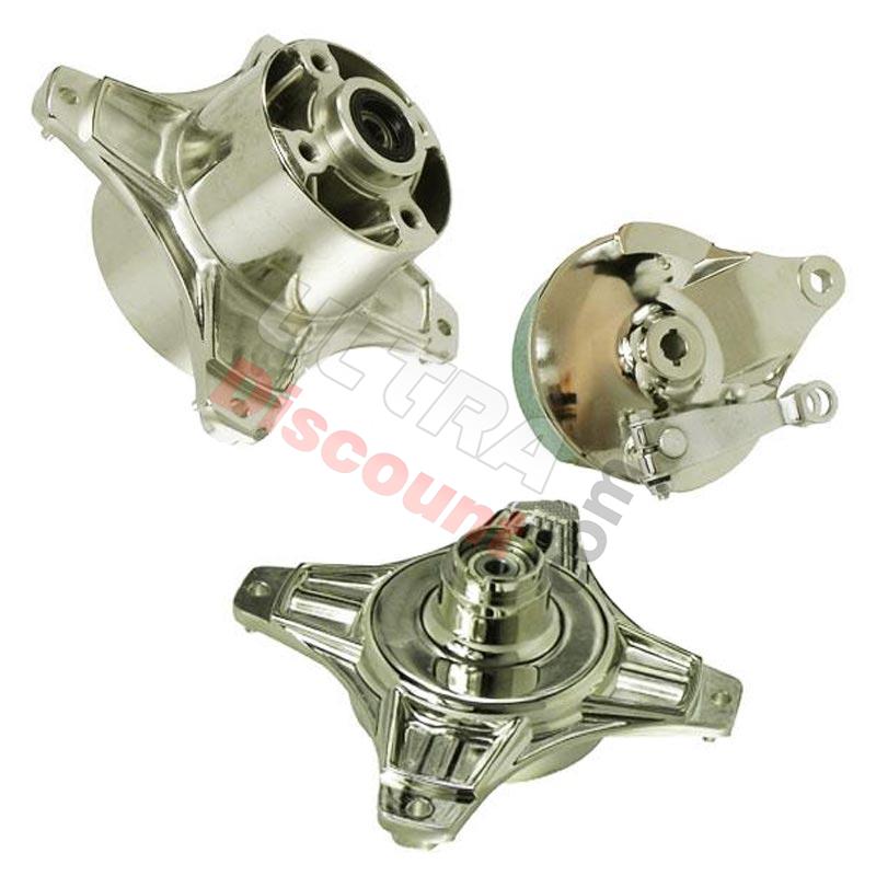 Radnabe Tuning vorn-hinten 10mm für Pbr 50 ccm bis 125 ccm (Nickel), Teile PBR Skyteam ZB Honda