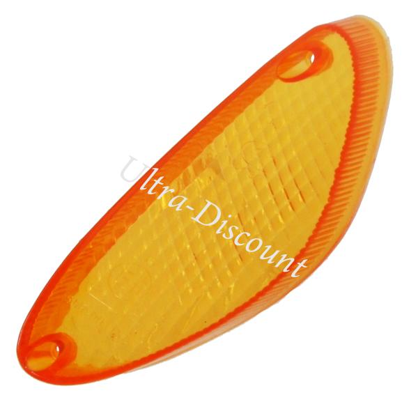 Blinkerkappe vorn links für Motorroller Baotian BT49QT-9 (Orange), Ersatzteile Baotian BT49QT-9