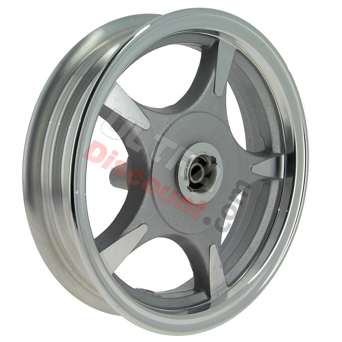 Felge vorn aus Alu für Skooter Baotian BT49QT-9, Ersatzteile Baotian BT49QT-9