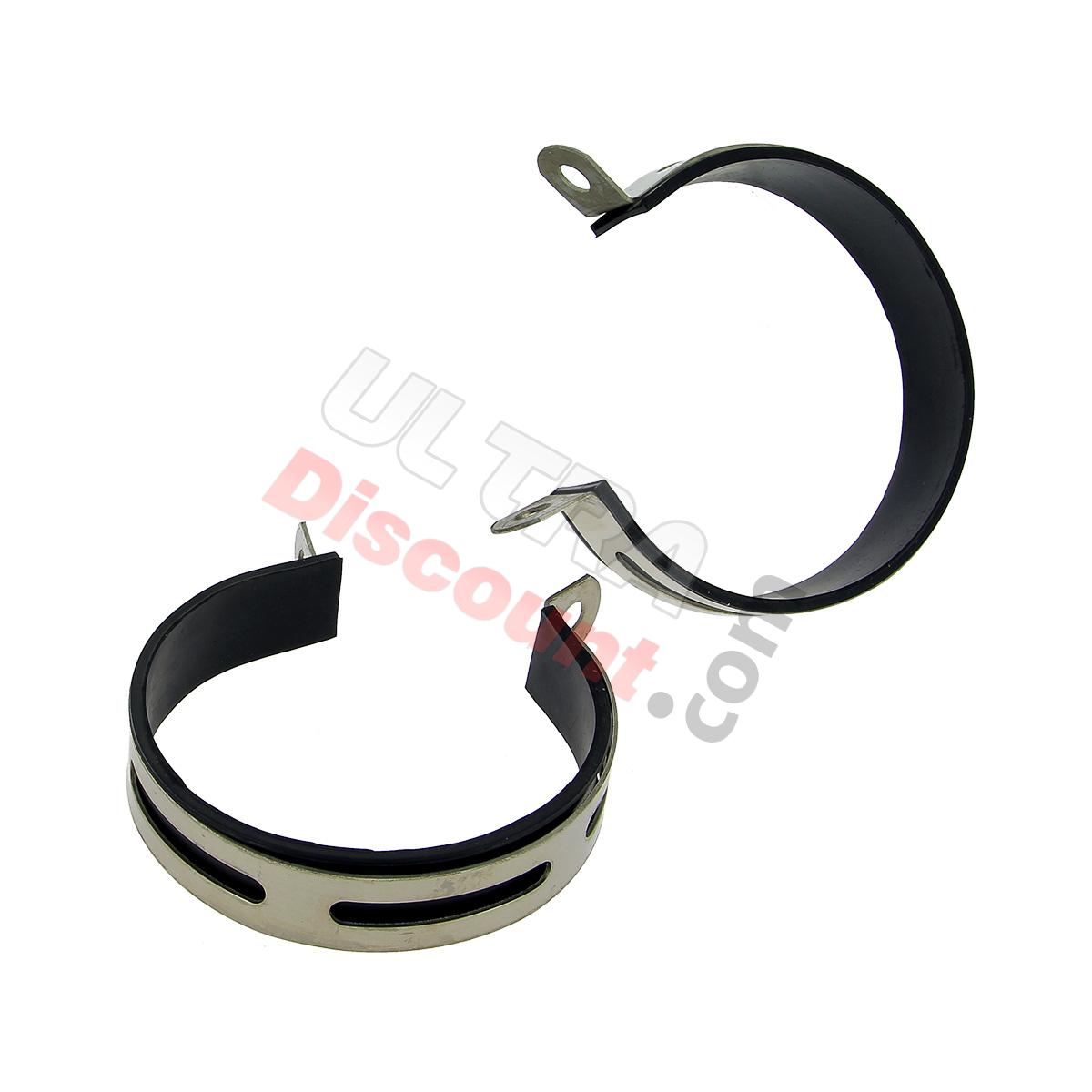 Auspuffrohr Halterung für Auspuff Scooter Baotian (Ø:101mm), Ersatzteile Baotian BT49QT-9