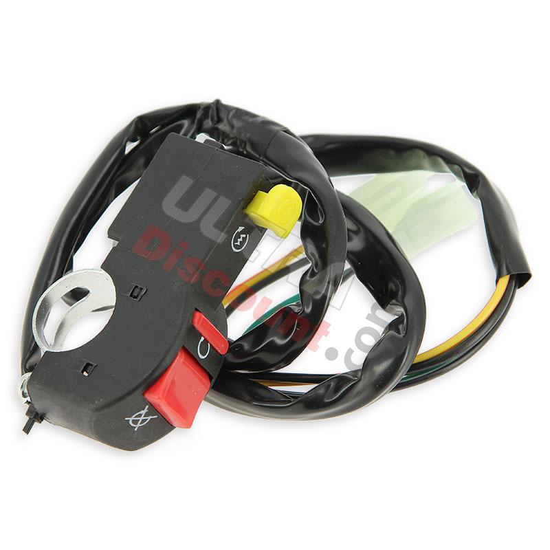 Schalter Kurzschlussknopf dirt bike mit Anlassertaste (Typ 1), Ersatzteile Dirt bike