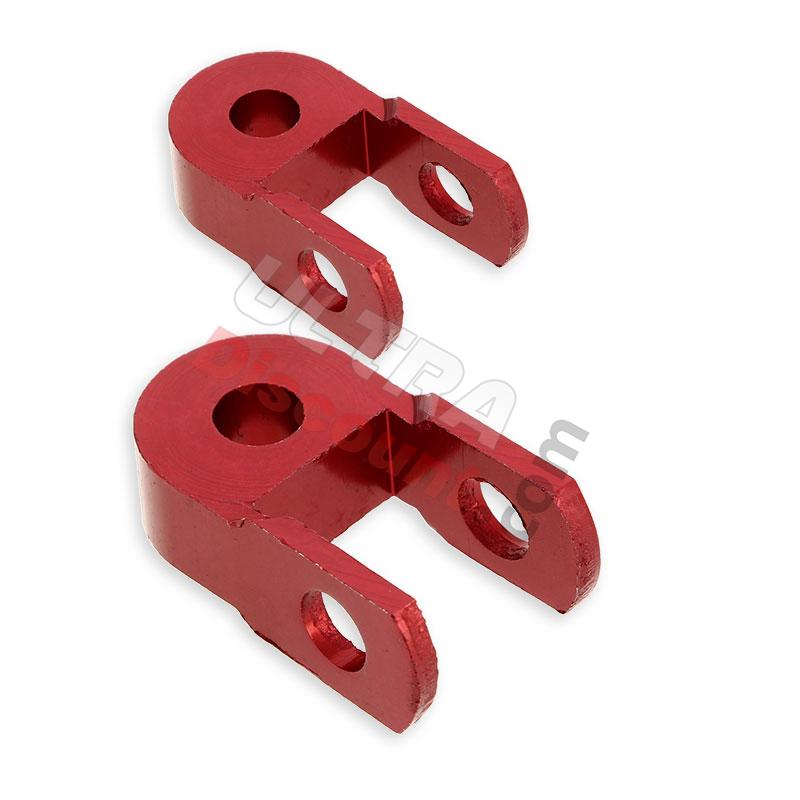 2 Verlängerung für Stoßdämpfer dirt bike (3cm, rot), Ersatzteile Dirt bike
