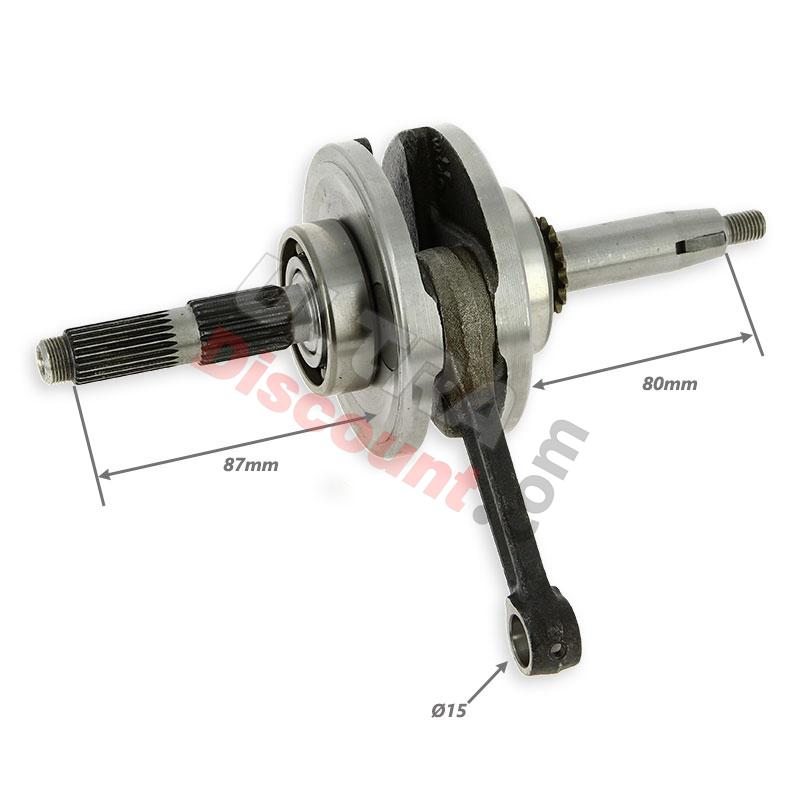 Kurbelwelle für dirt bike Motor 125 ccm 1P54FMI, Ersatzteile Dirt bike