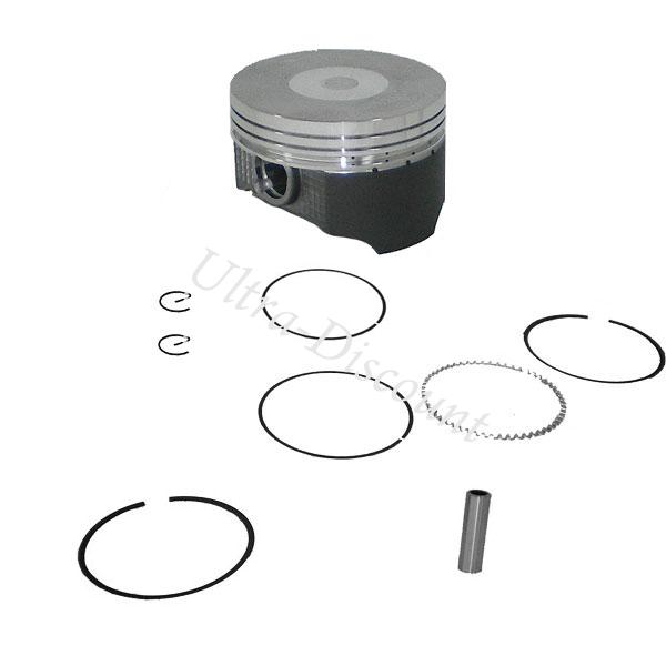 Kolben-Set für dirt bike 107 - 110 ccm mit Molybdänbeschichtung (Typ 1, Ersatzteile Dirt bike