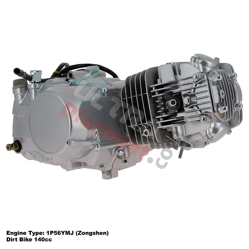 Motor Dirt Bike 140 ccm Zongshen 1P56YMJ, Ersatzteile Dirt bike Motor Dirt Bike 140 ccm Zongshen 1P56YMJ, Ersatzteile Dirt bike