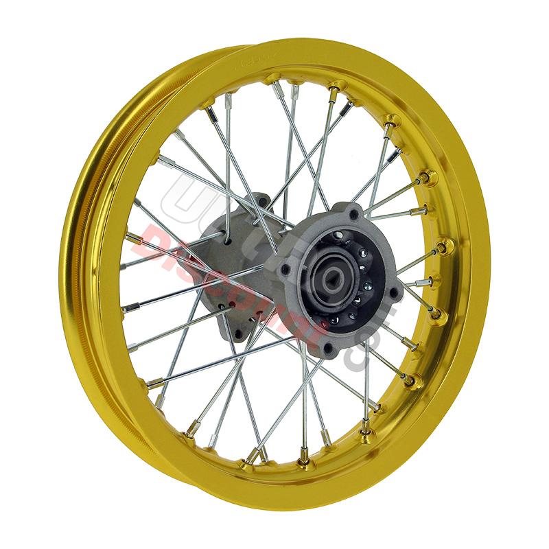 Felge hinten 12'', gold, für dirt bike (Typ 2), Ersatzteile Dirt bike Felge hinten 12'', gold, für dirt bike (Typ 2), Ersatzteile Dirt bike