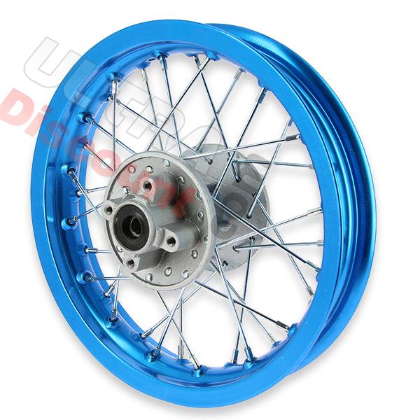 Felge hinten 12'' hellblau für dirt bike (Typ 1), Ersatzteile Dirt bike