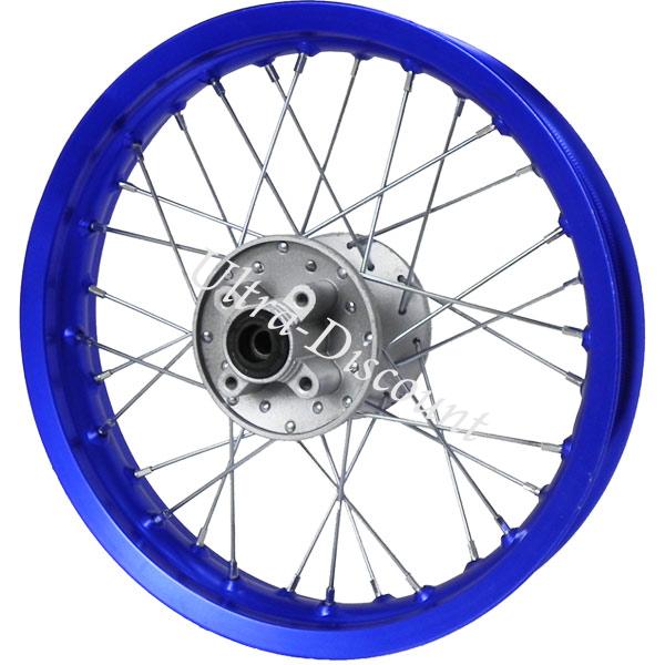 Felge hinten 14'' blau für dirt bike (Typ 1), Ersatzteile Dirt bike