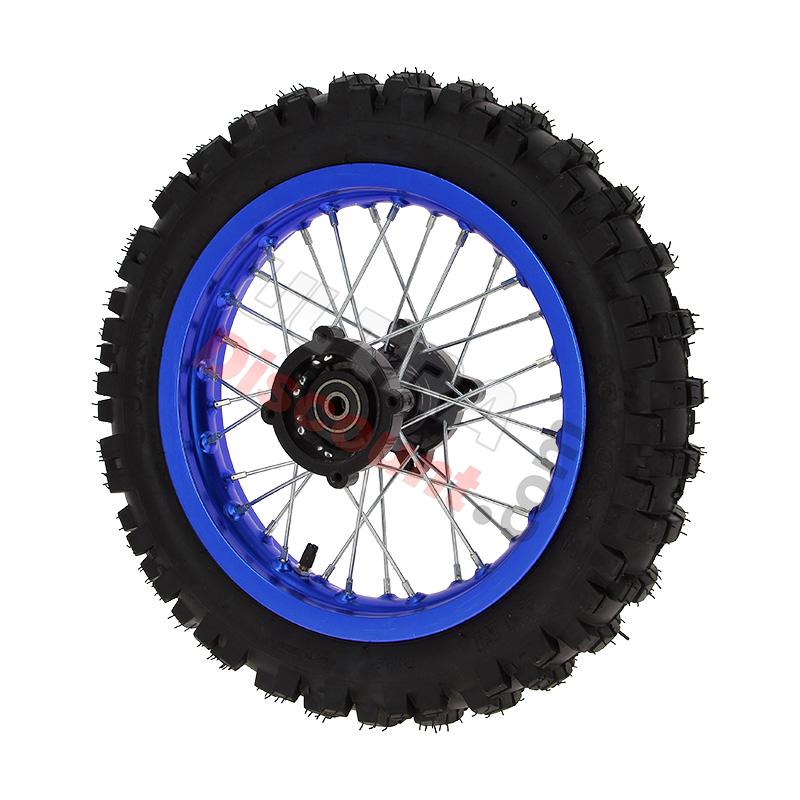 Rad hinten 12', blau, für dirt bike AGB29, Ersatzteile Dirt bike