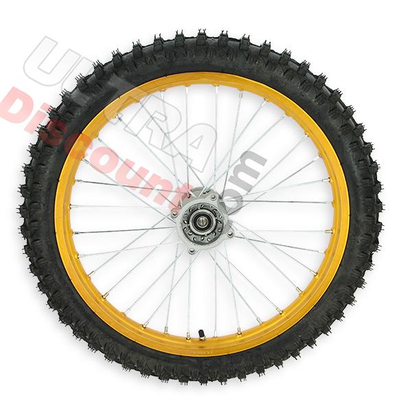 Rad vorn 19'', für dirt bike AGB 30 - Gold, Ersatzteile Dirt bike