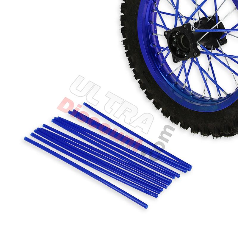 Radspeichen abdeckung für dirt bike (12 St) - BLAU, Ersatzteile Dirt bike