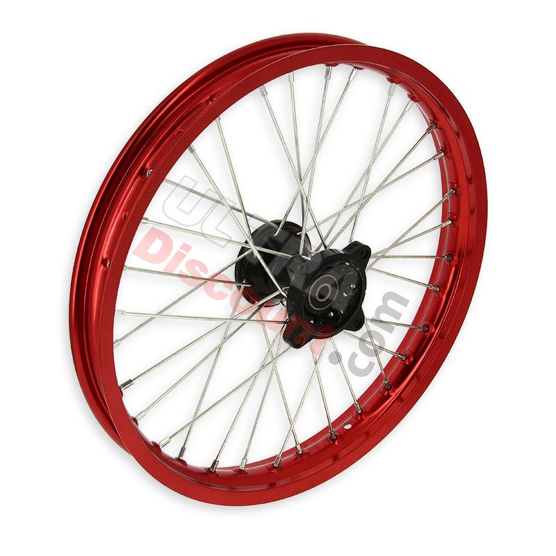 Felge vorn 17'', rot, für dirt bike AGB30, Ersatzteile Dirt bike