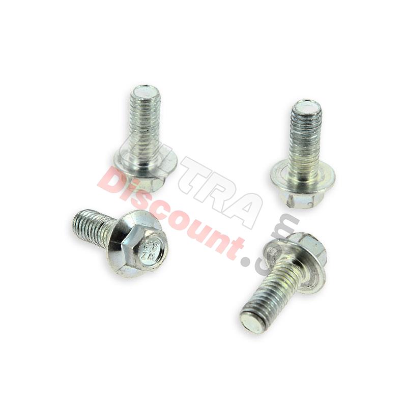 Schraubensatz zur Befestigung Kranz (Satz 4 Stk) dirt bike 20mm Typ 2, Ersatzteile Dirt bike