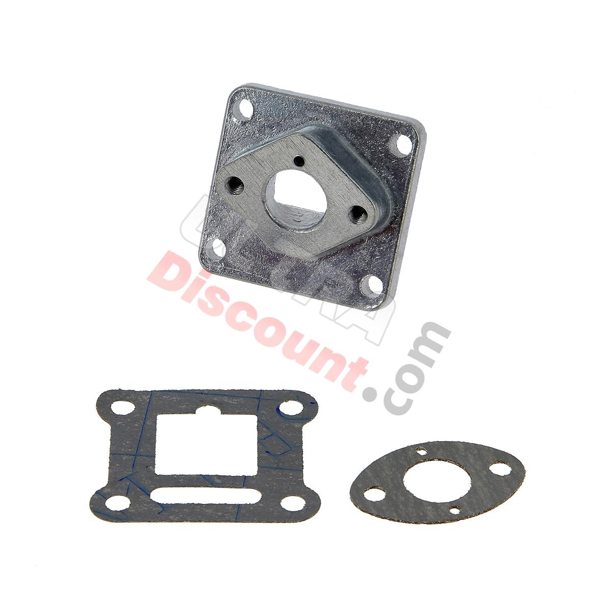 Ansaugstutzen aus Alu für Hochdruckvergaser, Ersatzteile Pocket bike Ansaugstutzen aus Alu für Hochdruckvergaser, Ersatzteile Pocket bike