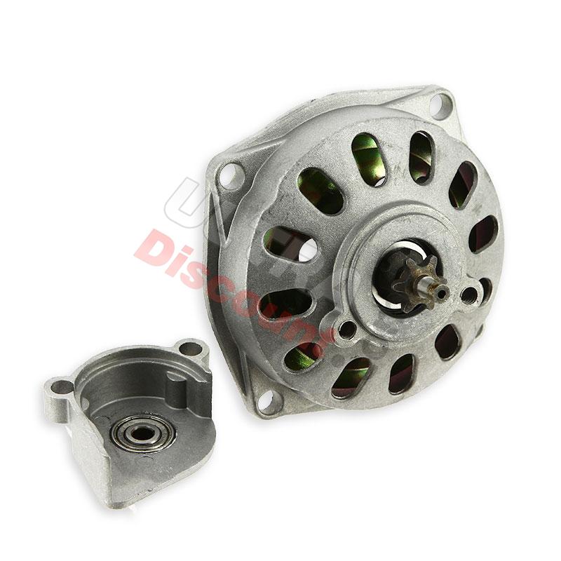 Kupplungsglocke + Rizel 6 Z für Kette TF8 type2, Nitro Motorradteile Kupplungsglocke + Rizel 6 Z für Kette TF8 type2, Nitro Motorradteile