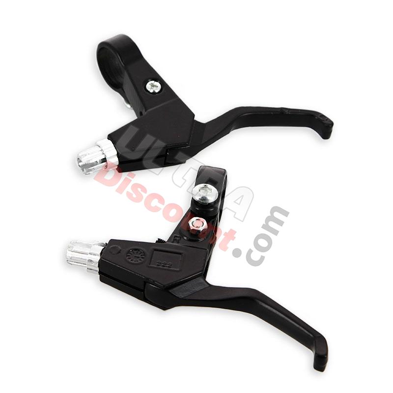 Bremsgriffe aus Aluminium, Schwarz, Ersatzteile Pocket bike Bremsgriffe aus Aluminium, Schwarz, Ersatzteile Pocket bike