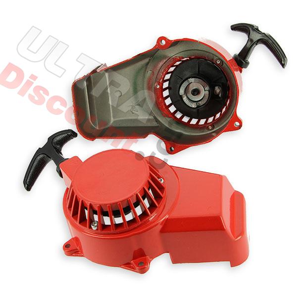 Seilzugstarter Pocket Quad + Aluritzel für - Rot, Pocket quad Teile