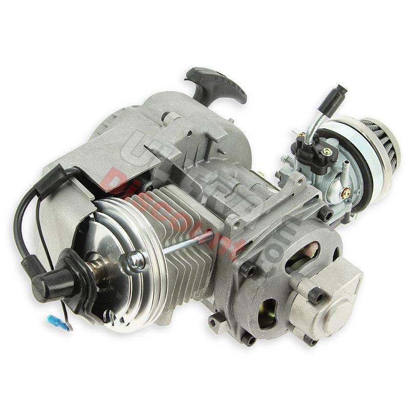 Motor 53cc UD Racing für pocket bike - ALU, Nitro Motorradteile