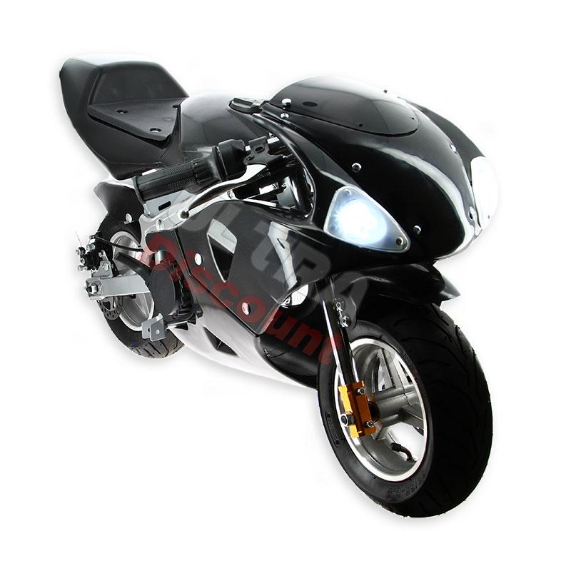 Pocket Bike 49cc schwarz mit Frontoptik, Ersatzteile Pocket bike Pocket Bike 49cc schwarz mit Frontoptik, Ersatzteile Pocket bike
