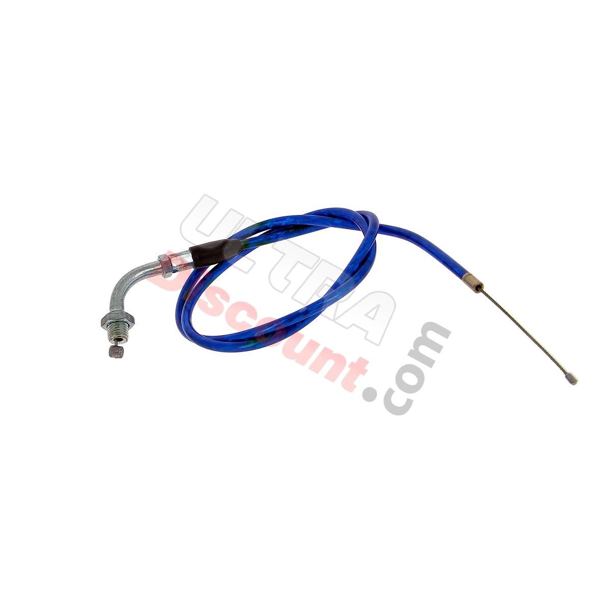 Kabel - Gaszug, blau, für dirt bike (Typ A), Teile Pockets Polini 911 GP3 Kabel - Gaszug, blau, für dirt bike (Typ A), Teile Pockets Polini 911 GP3
