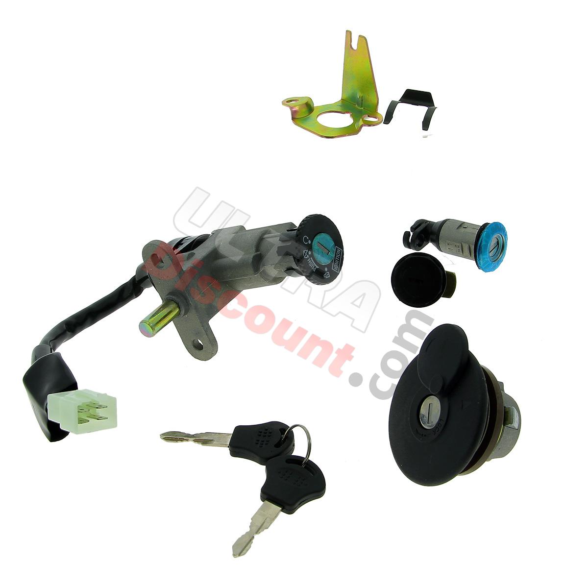 Zündschloss Neiman komplett für Jonway Motorroller50ccm YY50QT-28A, Teile Motorroller Jonway