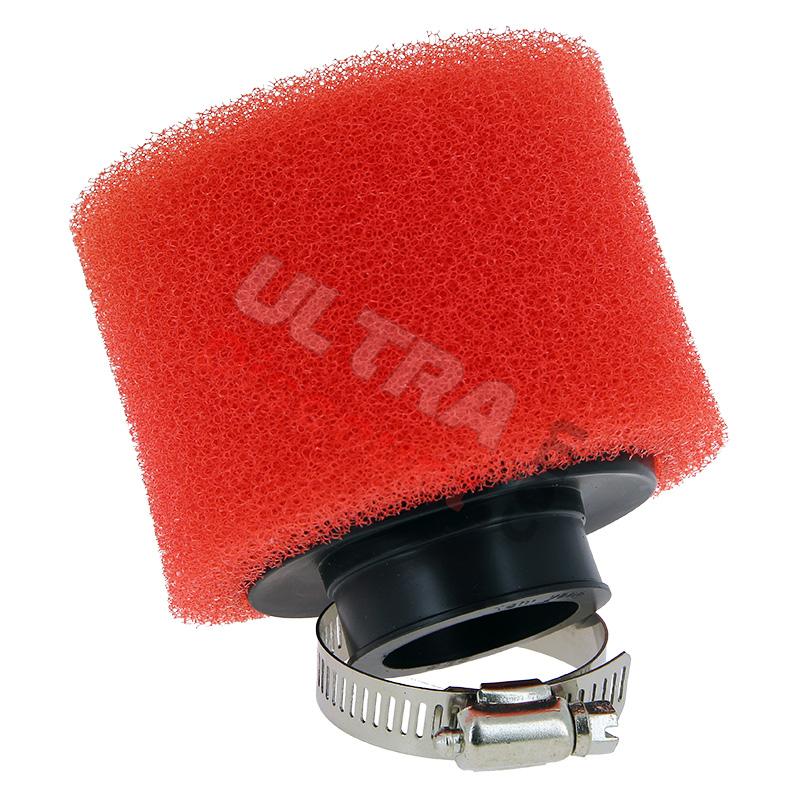 Luftfilter mit beidseitig Schaumstoff 36 mm, rot, Ersatzteile Dirt bike Luftfilter mit beidseitig Schaumstoff 36 mm, rot, Ersatzteile Dirt bike
