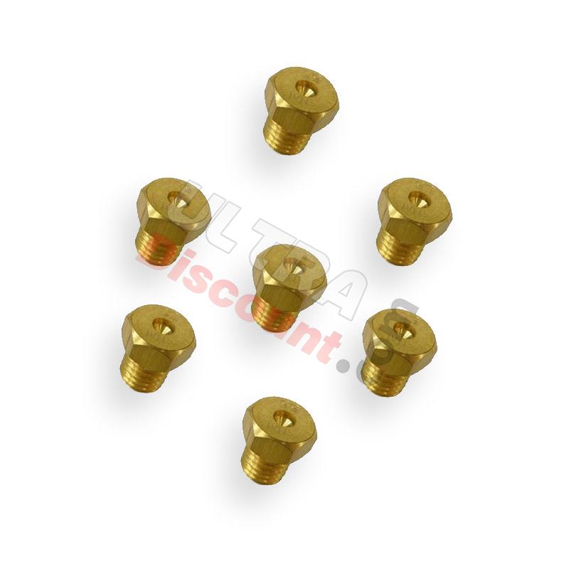 Düsen, 7 Stk, für Vergaser-Kit von Arreche, Teile Pocket Blata MT4 Düsen, 7 Stk, für Vergaser-Kit von Arreche, Teile Pocket Blata MT4
