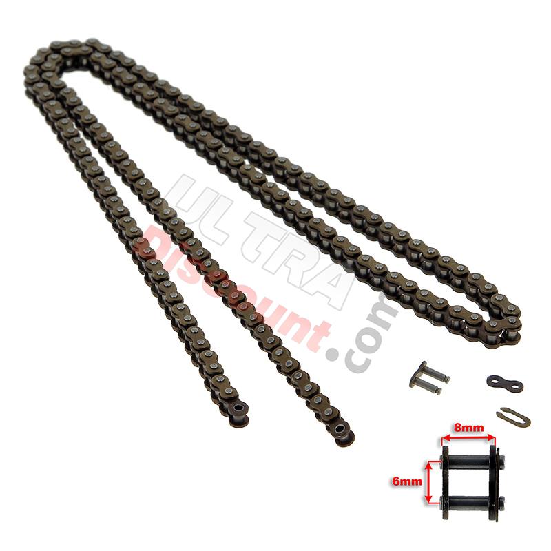 Kette verstärkt 72 Gl. kl. Zahnabstand, Teile Pocket Blata MT4