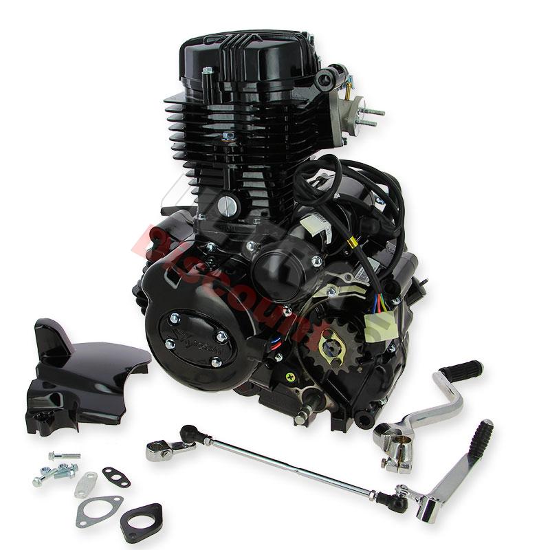 Motor CGP125 125ccm für Skyteam ACE (ST156FMI) (Schwarz), Teile Ace Skyteam Motor CGP125 125ccm für Skyteam ACE (ST156FMI) (Schwarz), Teile Ace Skyteam