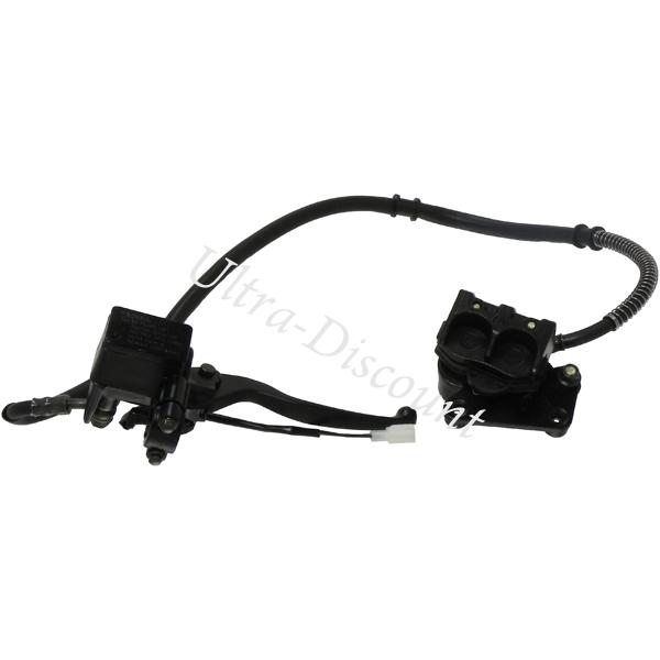 Handbremse komplett für Motorroller Baotian BT49QT-7 (typ 2), Ersatzteile Baotian BT49QT-7